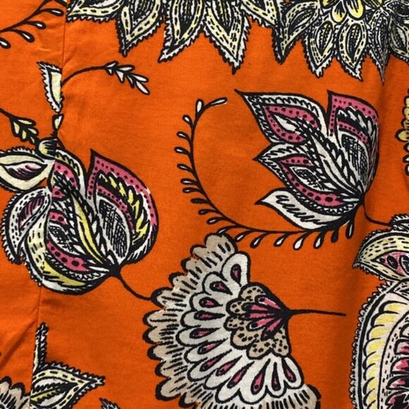 ASOS Jacket Black White Orange Floral - Picture 11 of 14